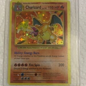 Pokemon Charizard Holo Rare 2016 Trading Card 11/108 - $300 Ungraded